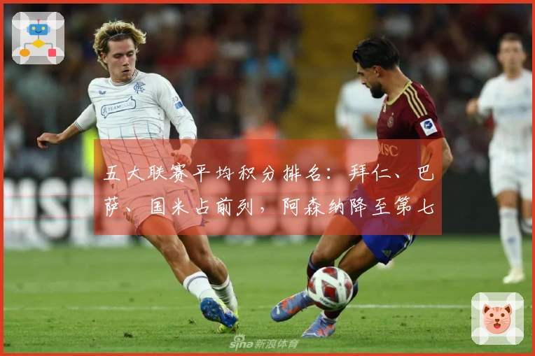 五大联赛平均积分排名：拜仁、巴萨、国米占前列，阿森纳降至第七